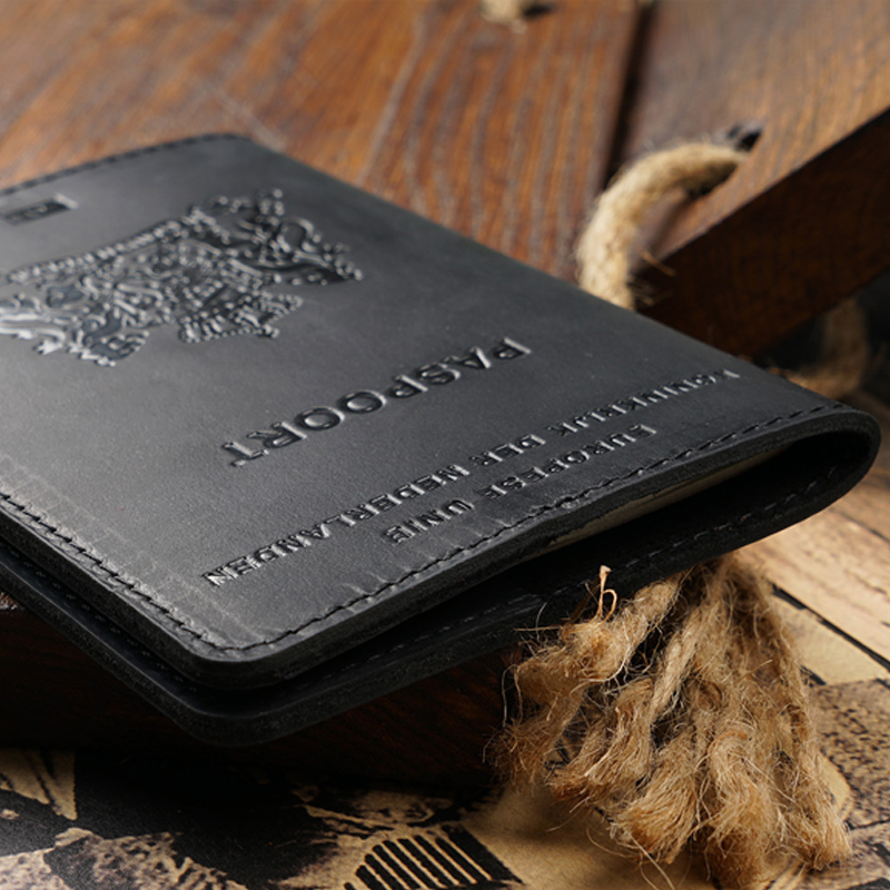 Nederlandse paspoorthoes - Ech - Leather Passport Cover recensie en prijs