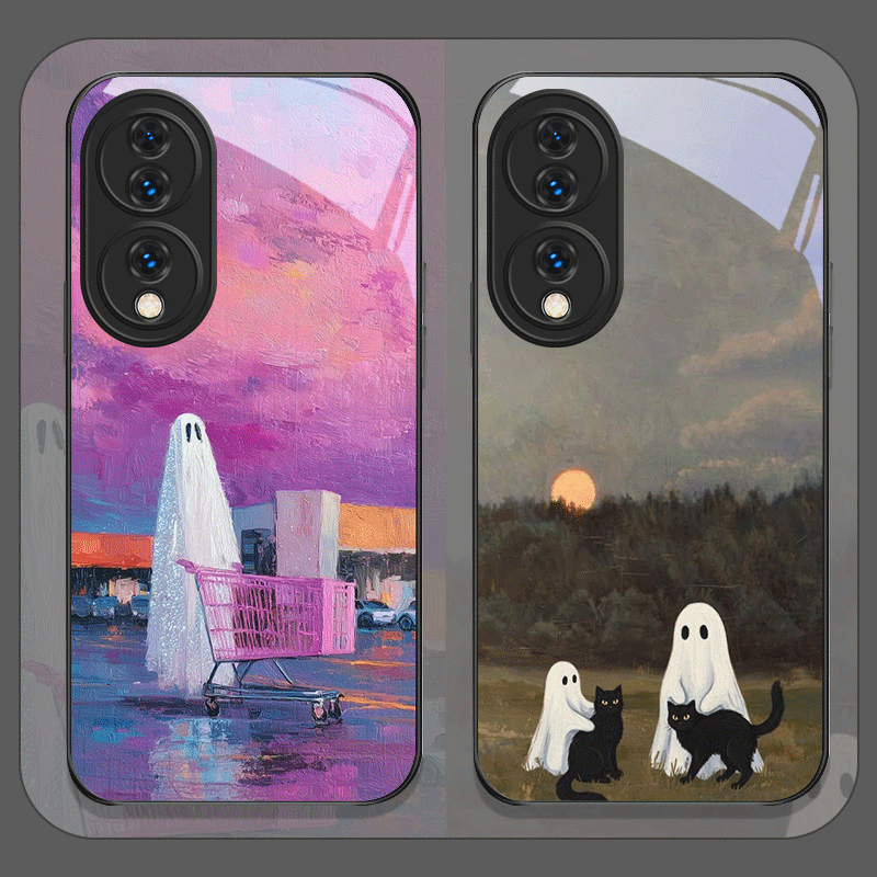 Schattig Cartoon Zwart Kat Spo - Huawei Nova 12 recensie en prijs