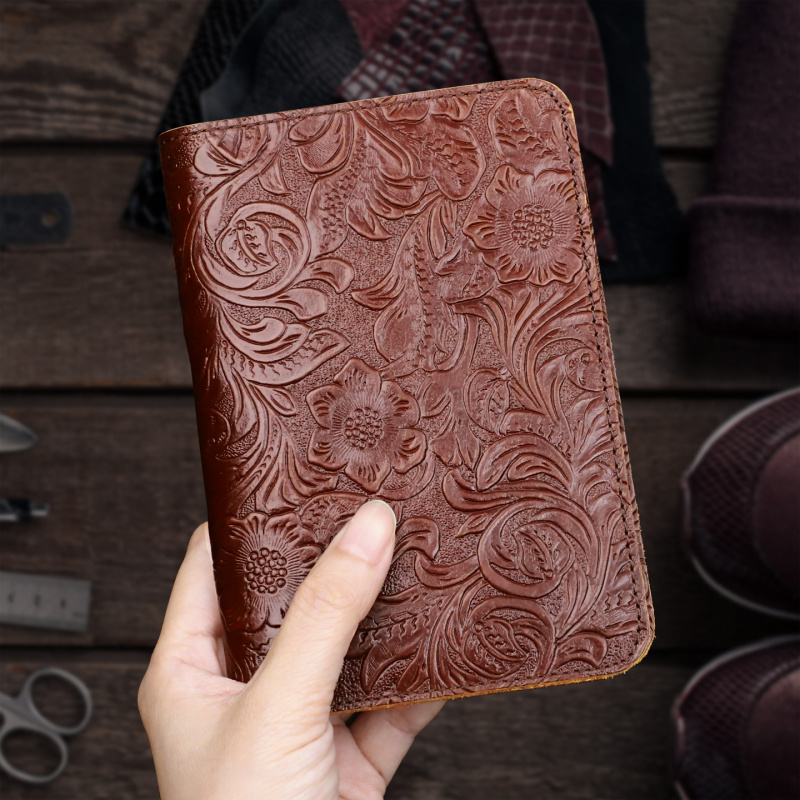 Echt lederen paspoorthouder re - Leather Passport Cover recensie en prijs