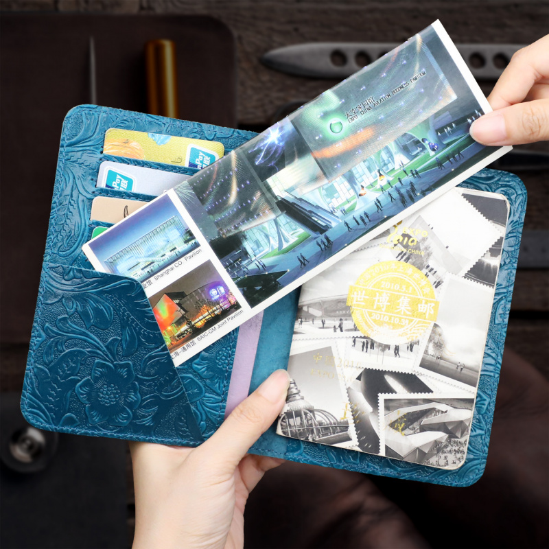Echt lederen paspoorthouder re - Leather Passport Cover recensie en prijs