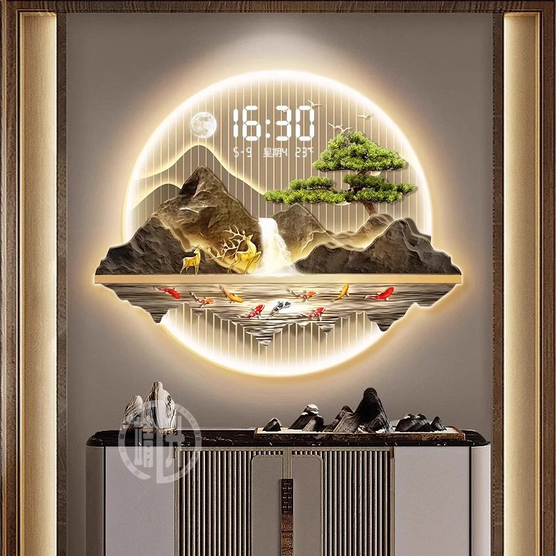Chinese stijl design wandklokk - Luxury Lifestyle Design recensie en prijs