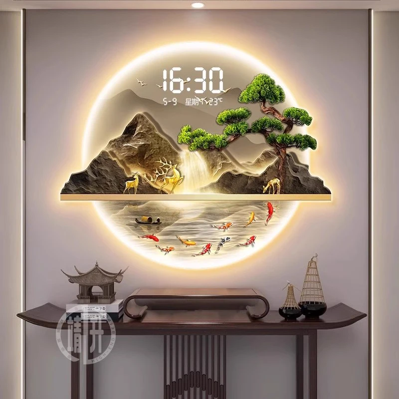 Chinese stijl design wandklokk - Luxury Lifestyle Design recensie en prijs