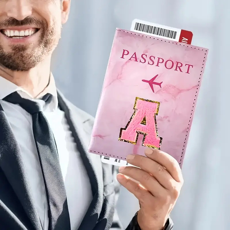 Roze PU lederen paspoorthouder - Leather Passport Cover recensie en prijs