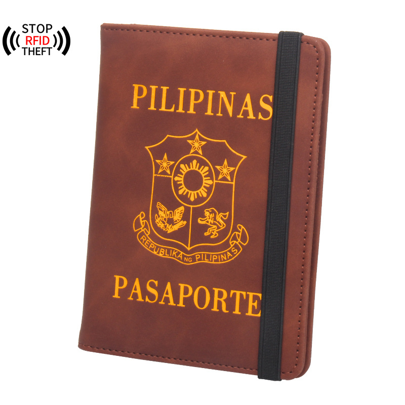 Filippijnen Paspoorthoes Rfid  - Leather Passport Cover recensie en prijs